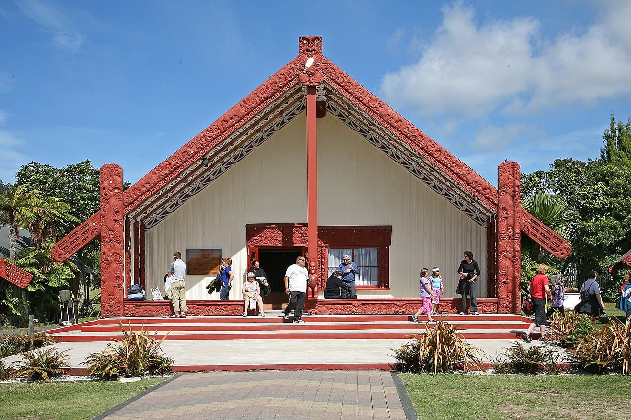 Head to the New Zealand Māori Arts and Crafts Institute