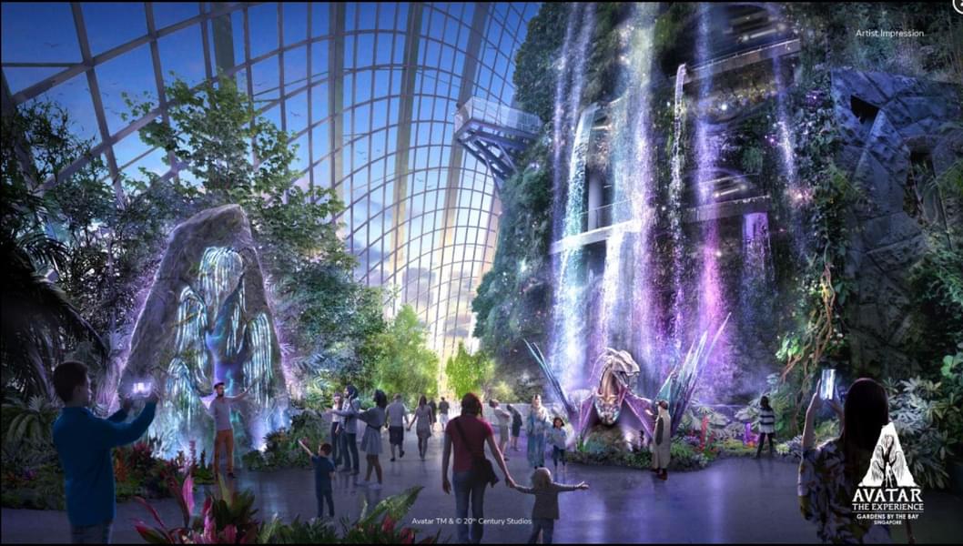 Enjoy a unique experience with collaboration of Avatar and Cloud Forest + Flower Dome