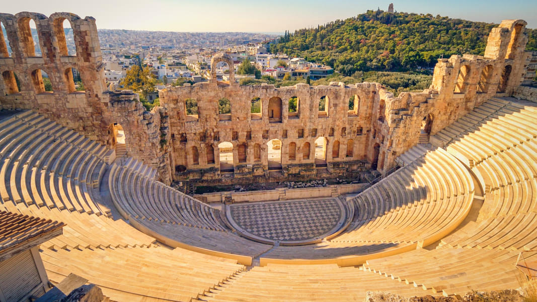 Watch a performance at the Odeon of Herodes Atticus
