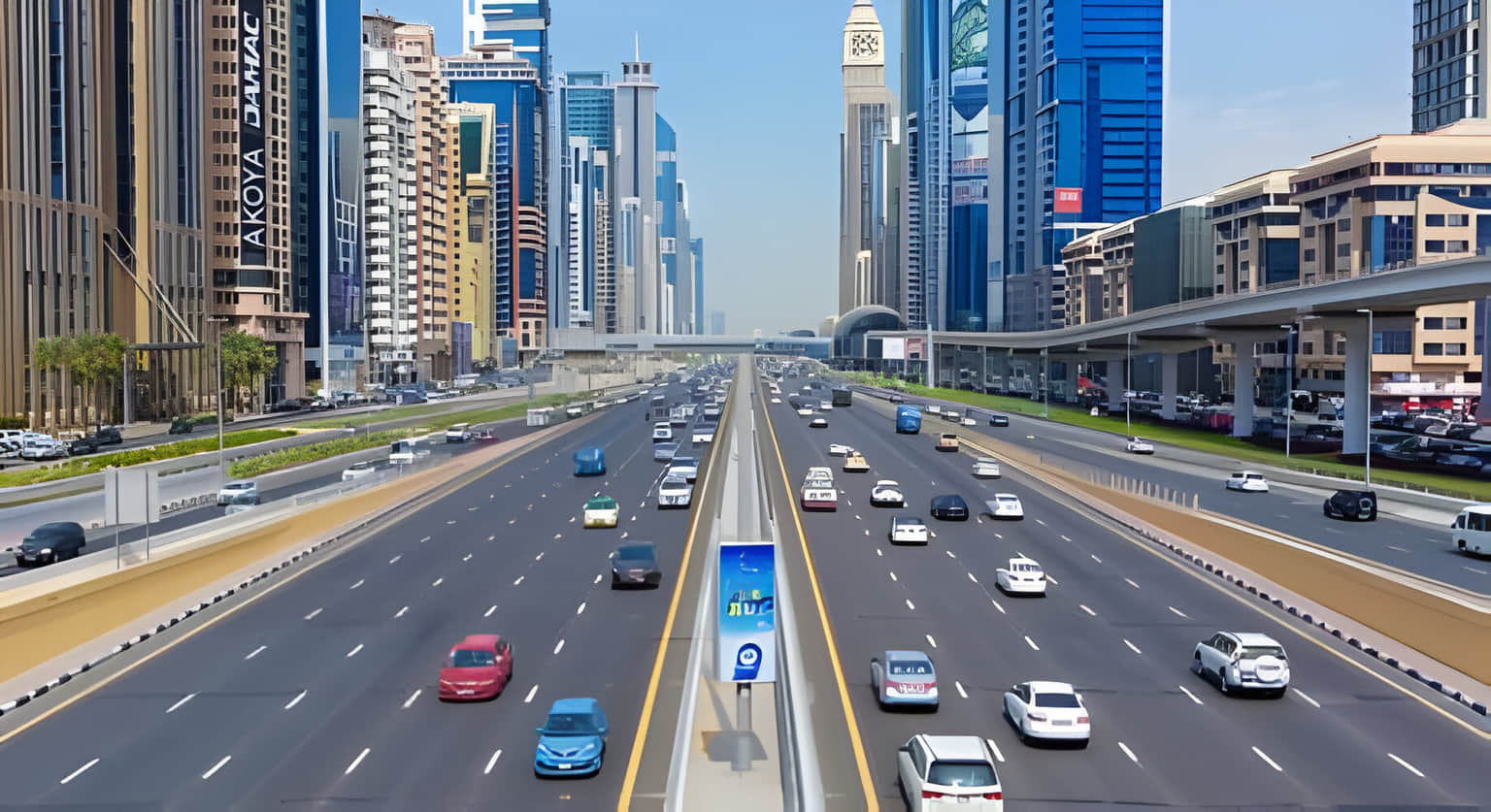 Sheikh Zayed Road, <em>Dubai</em>