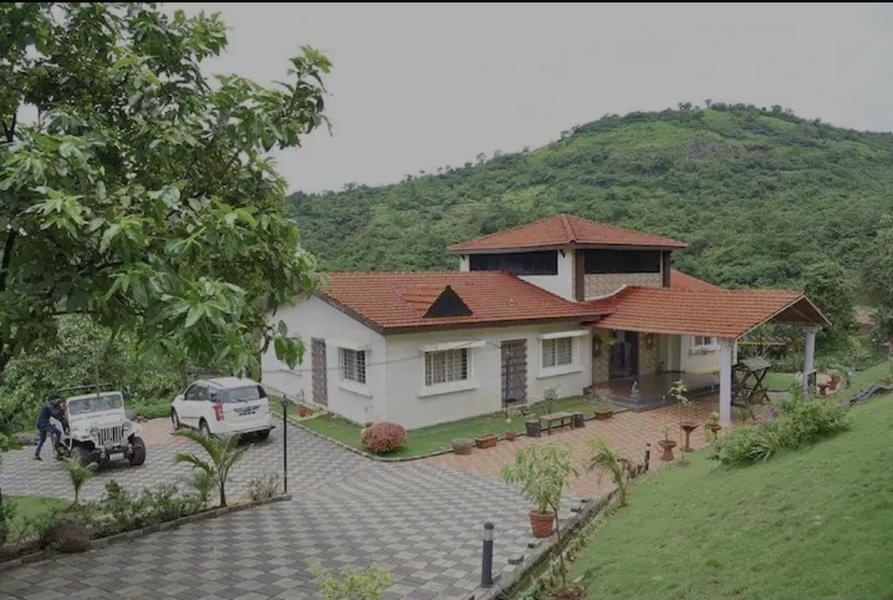 A Lakeside Villa with Mountains Views in Lonavala Image