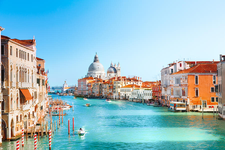 Enjoy strolling through the beautiful city of Venice