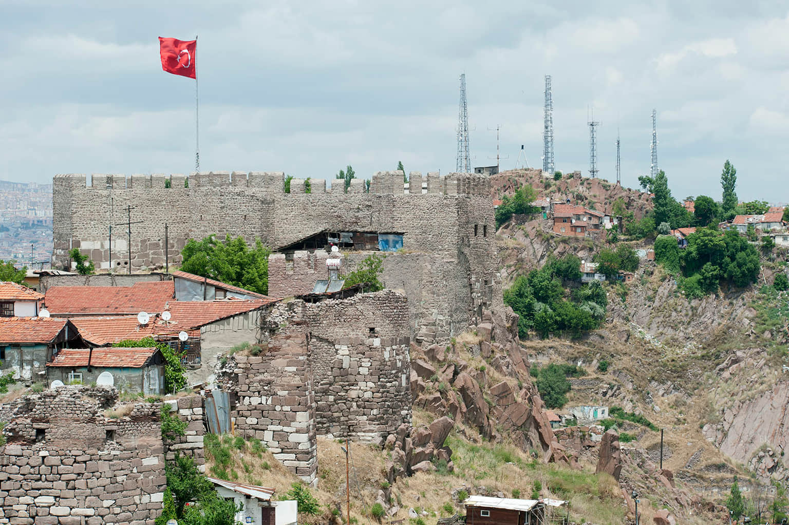 Explore the Castle Fortifications