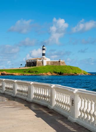 Farol Da Barra Lighthouse Brazil