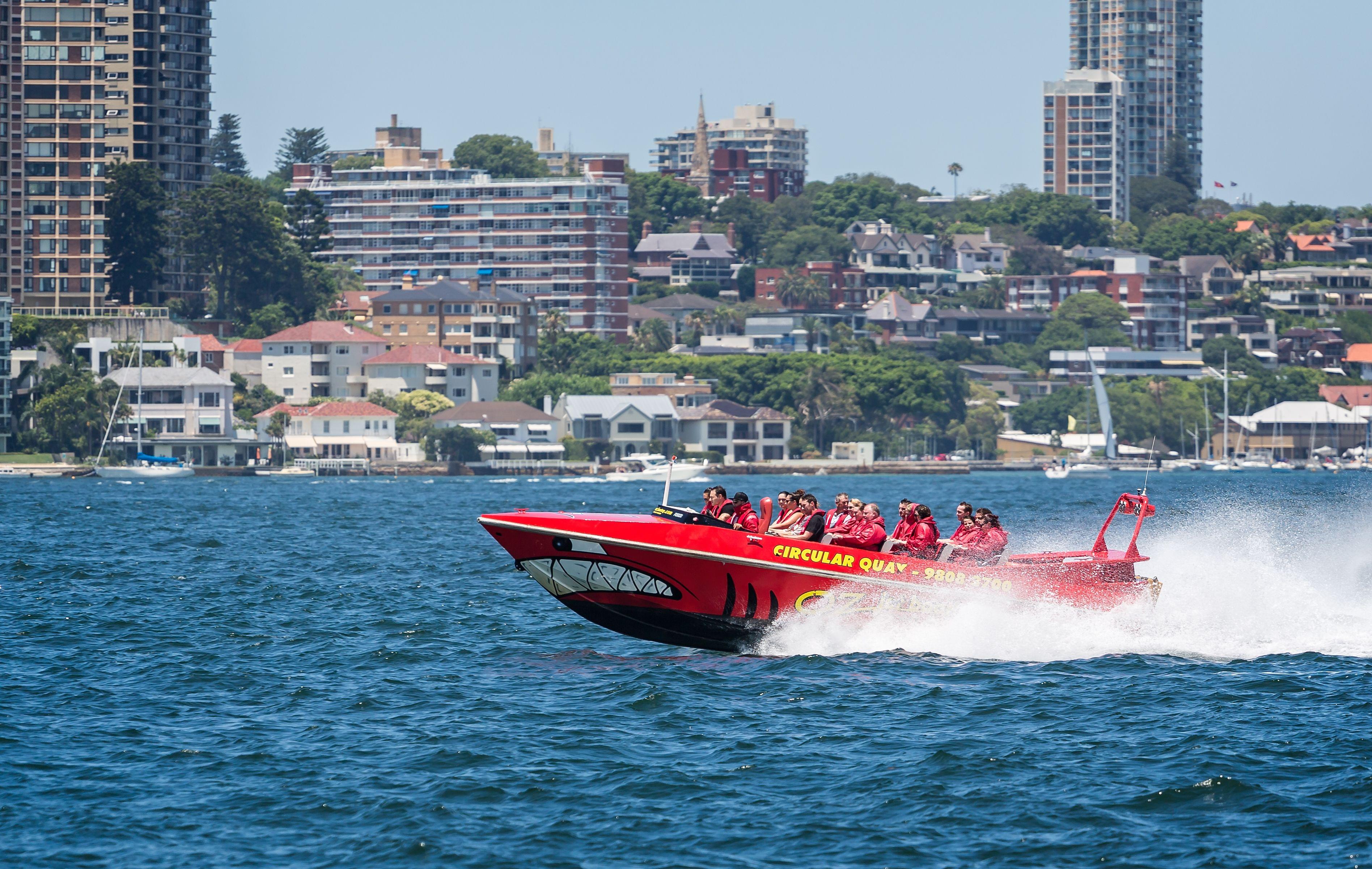 Jet Boat Sydney Harbour