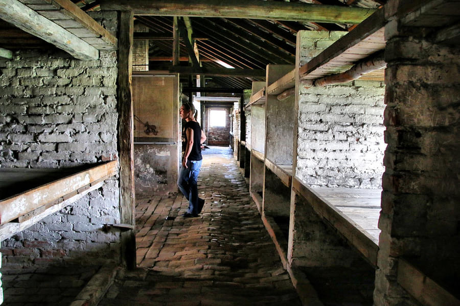 Explore the Auschwitz II-Birkenau extermination camp