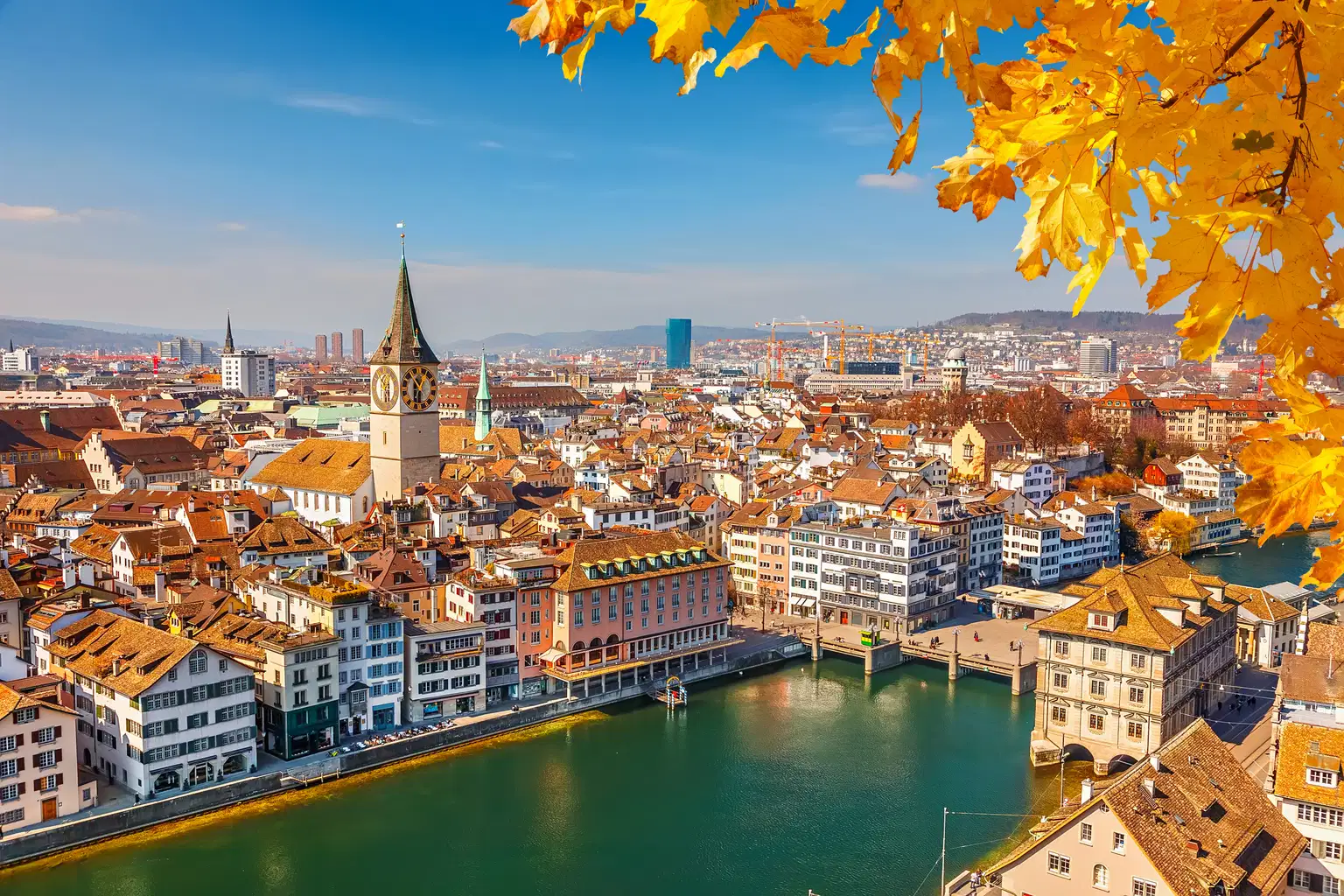 Zurich City Tour with Rhine Falls