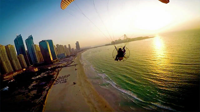 Paramotor Flight In Dubai Image