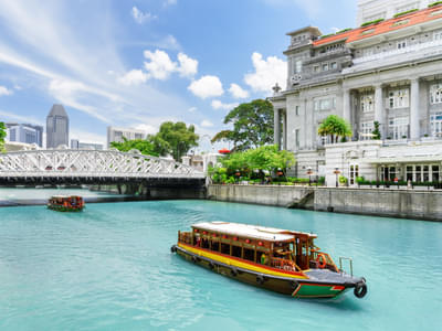 Admission Ticket to Singapore River Cruise (Open Dated)