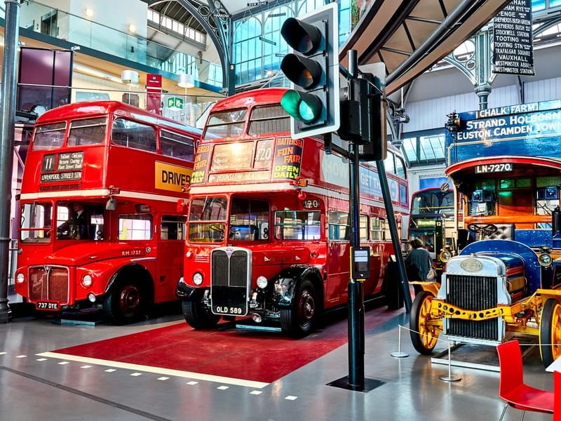See some famous Buses at London Transport Museum