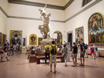 Entrada a la Academia y Galería de los Uffizi (con audioguía)