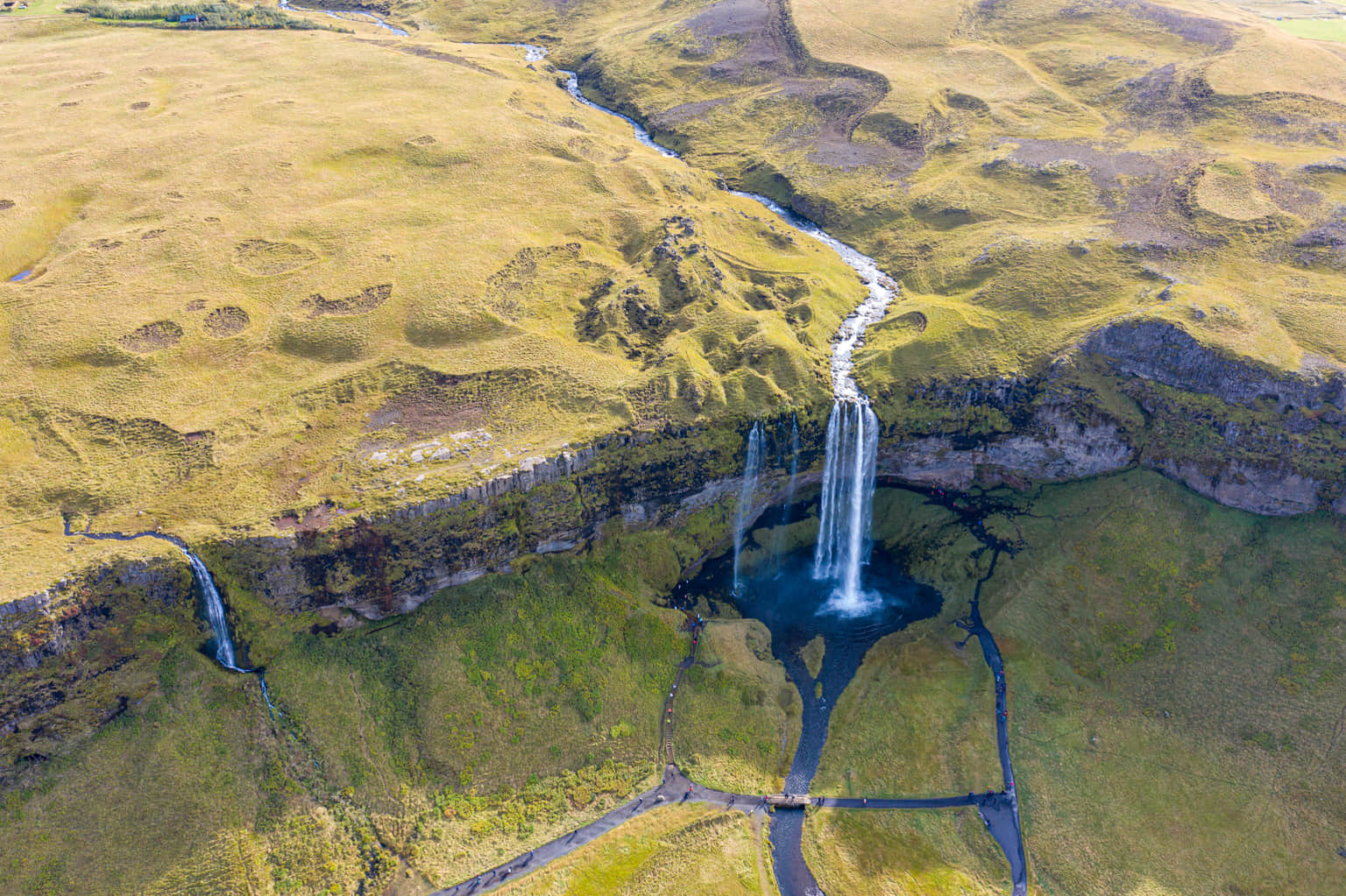 Seljalandsfoss Waterfall, <em>Vik</em>