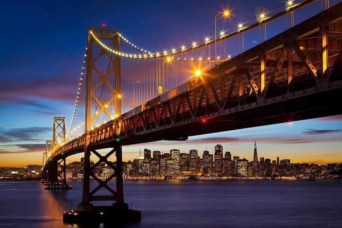 Take a bike ride on the bridge