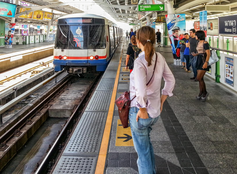 The pass provides you with the access of the whole BTS skytrain network to roam around the city