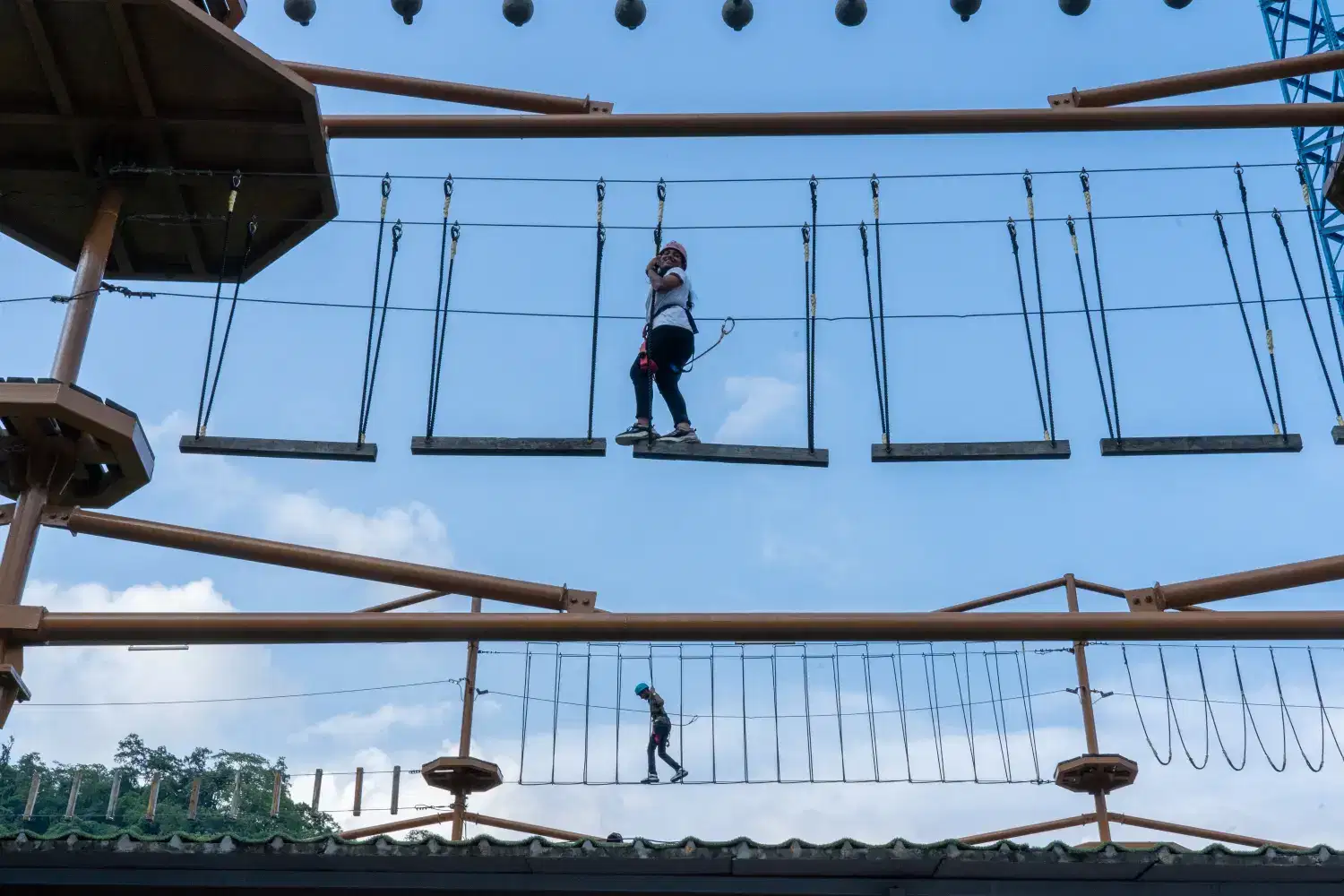 Rope Course in Rishikesh