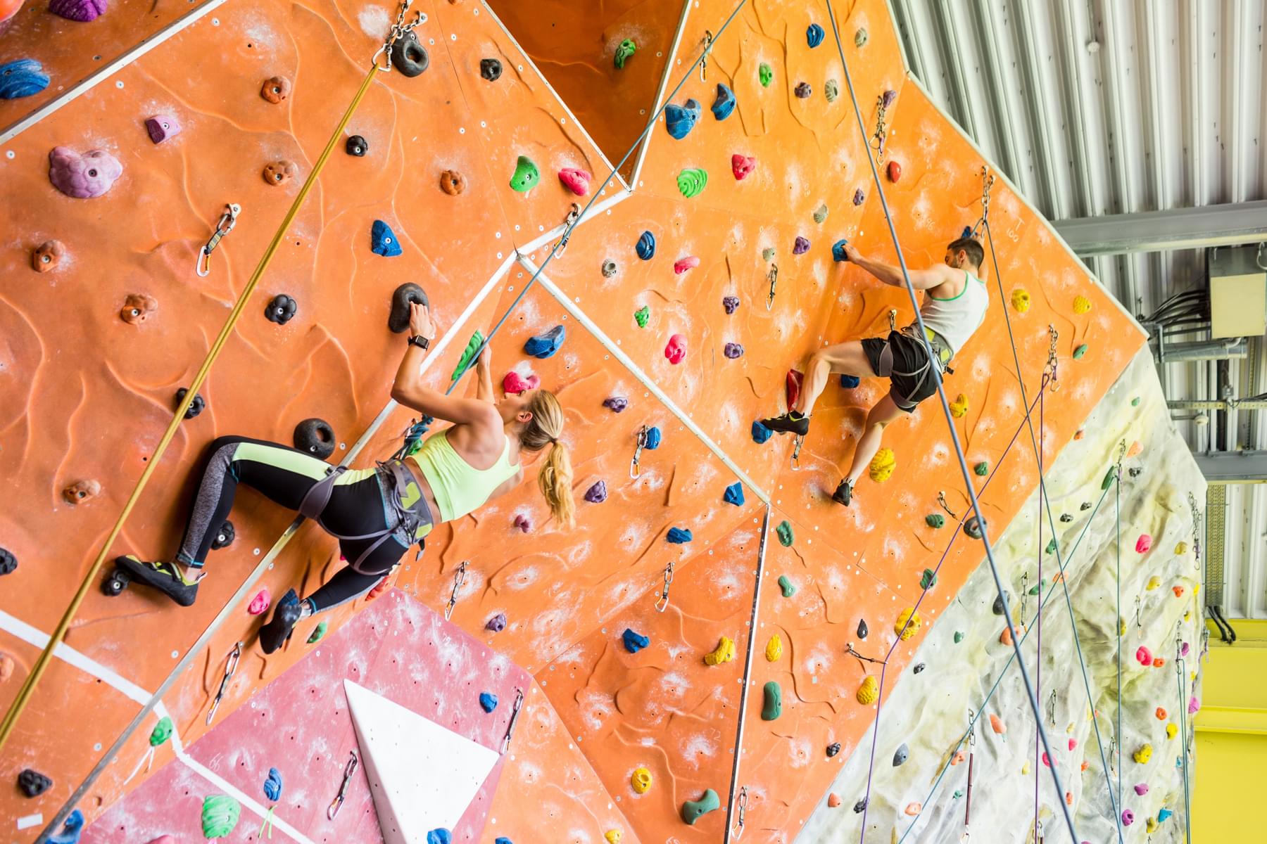 Experience Extreme Indoor Climbing at The Summit