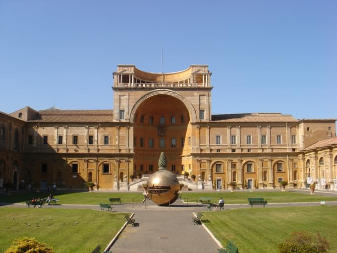 Bramante’s Belvedere Courtyard