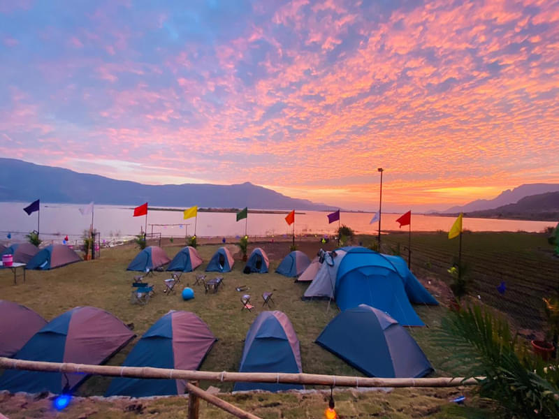 Camping In Malshej Image