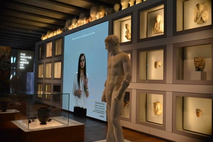 Glance at unique artefacts at the Galerie de la Mediterranee
