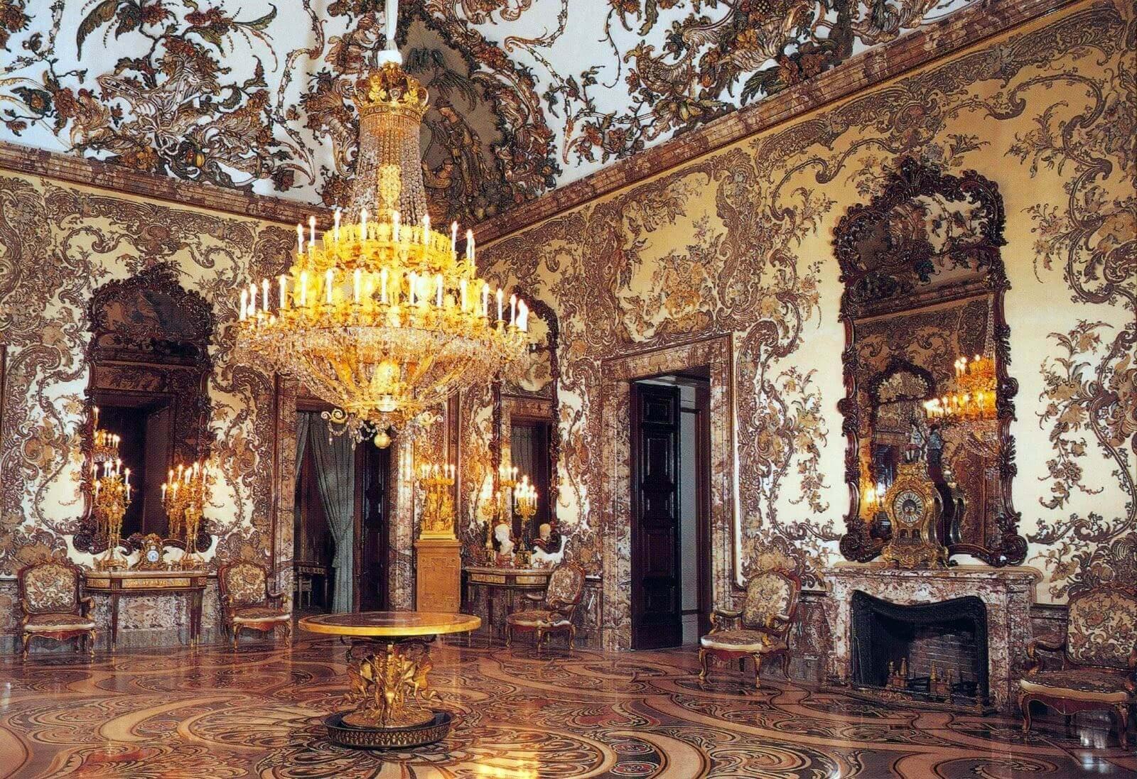 Inside Royal Palace of Madrid