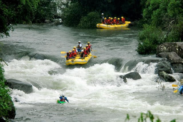 Bhadra River Rafting, Chikmagalur