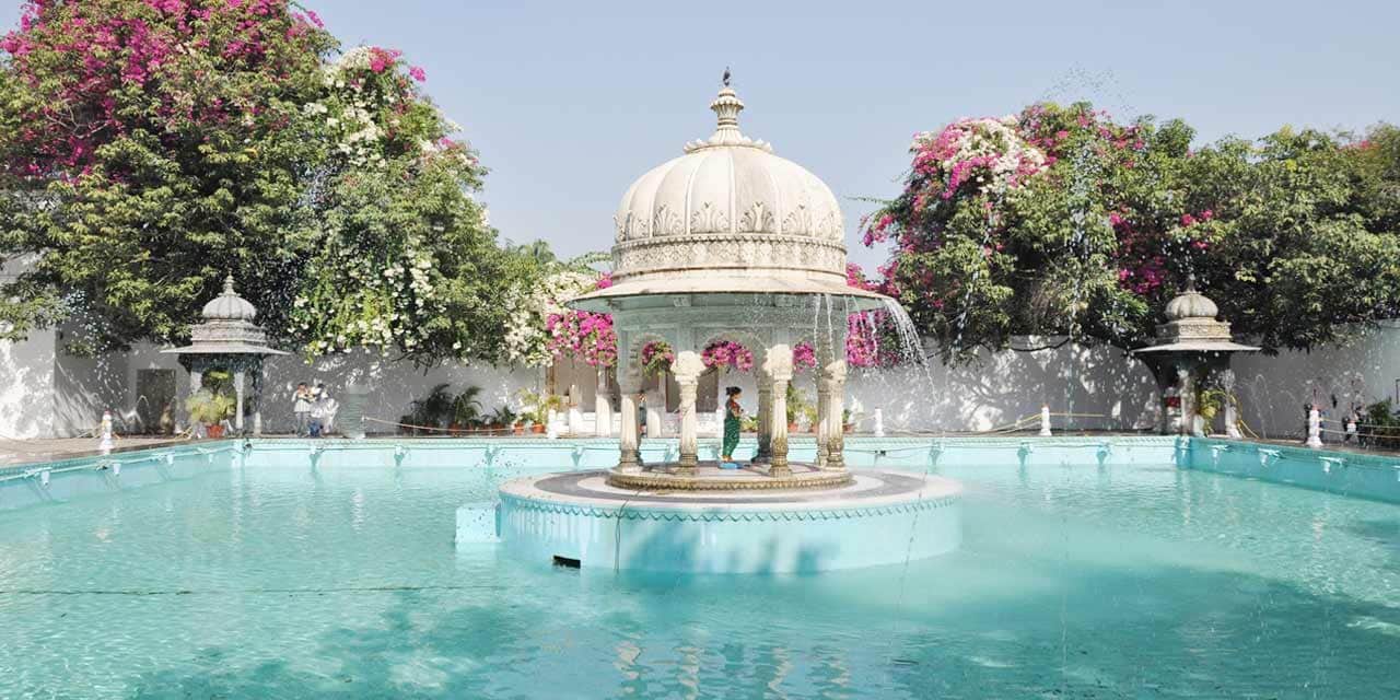 Admire the Themed Pools