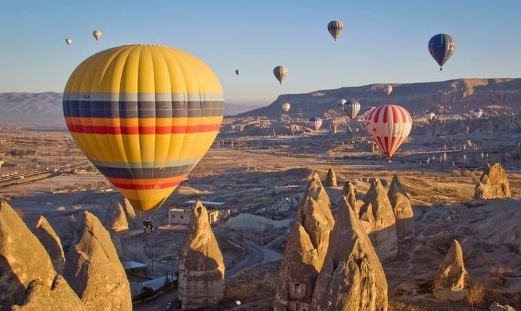 Tentative Itinerary of Cappadocia Hot Air Balloon and Green Tour 
