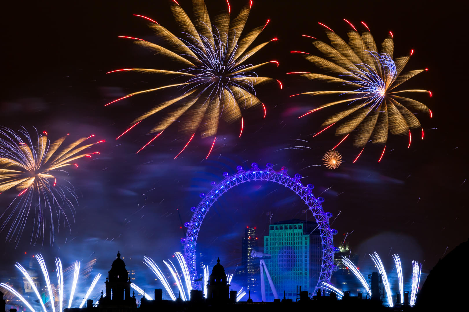 London Eye Fireworks