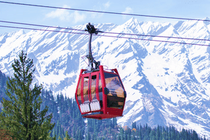 Book Manali Ropeway and enjoy a cable ride in Solang Valley