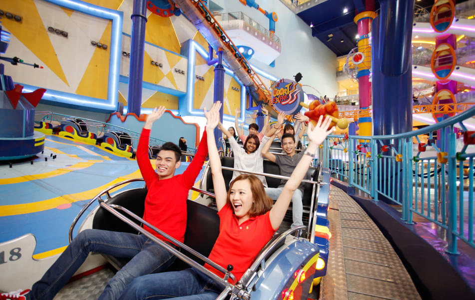Spend a fun-filled time with enjoying various rides