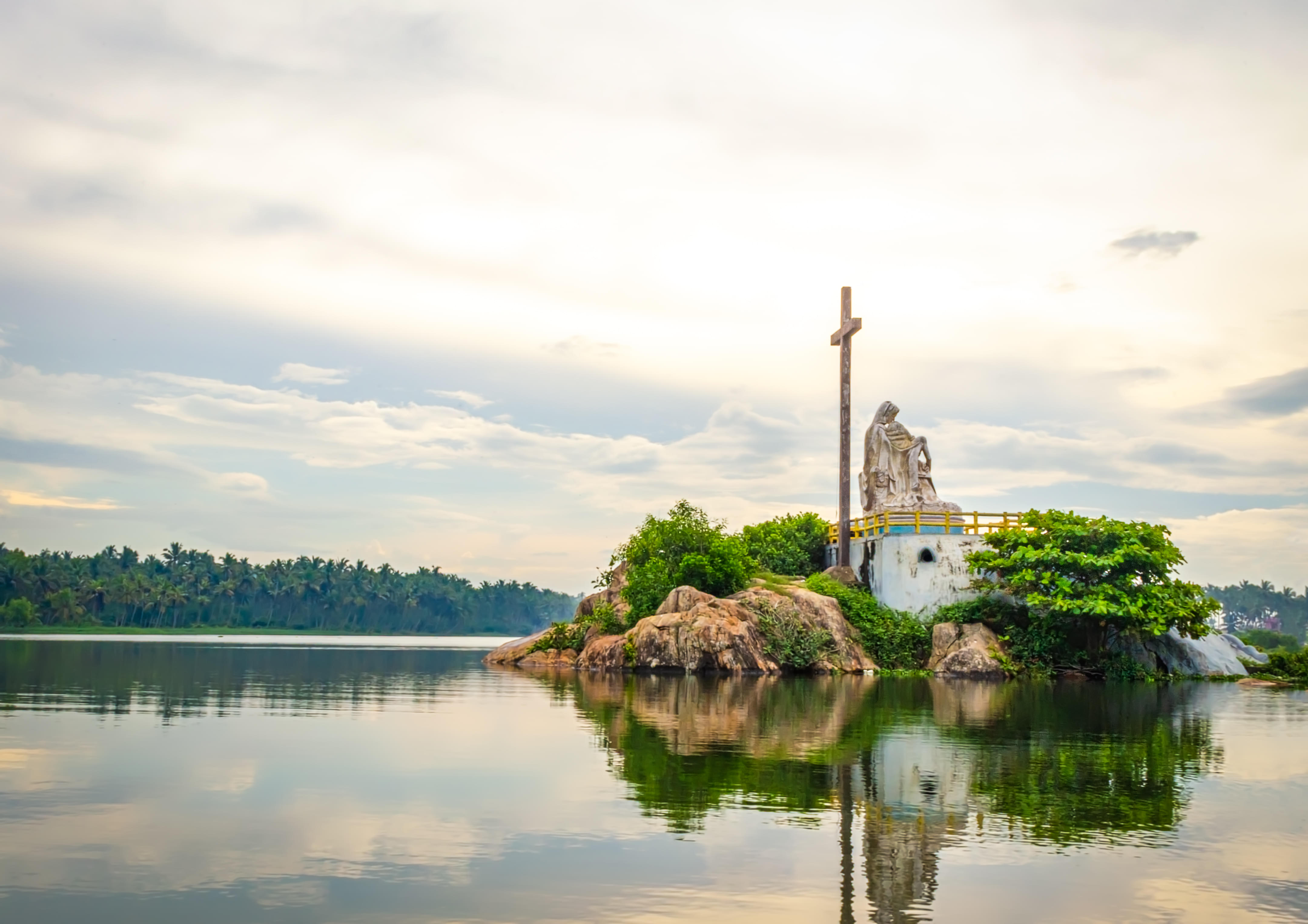 Saint Mary Statue Island