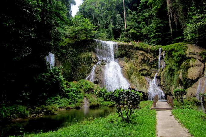 White Surf Waterfall