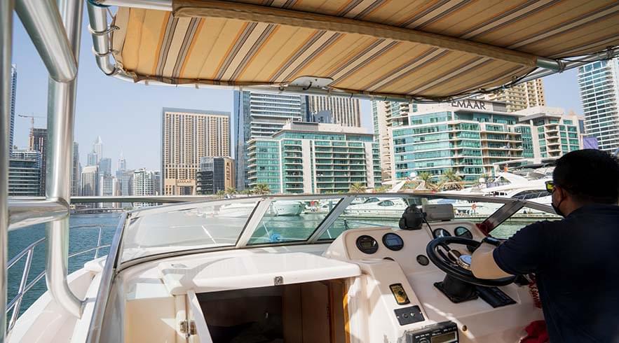 Yacht Rental Dubai Marina Image