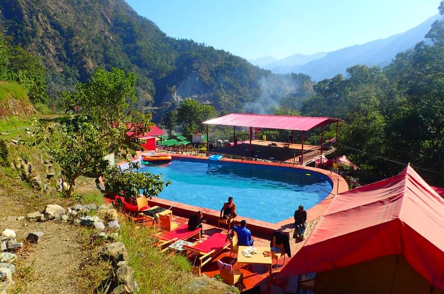 Camping and Trekking In Rishikesh With Rafting Image