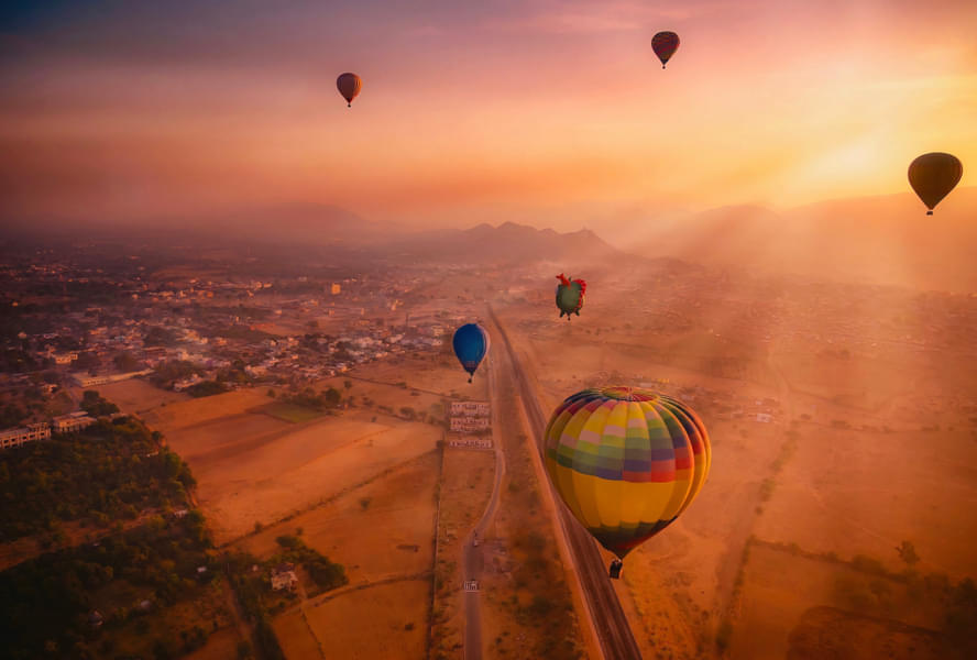 Hot Air Balloon Jaipur Image