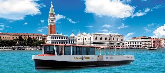 Hop-On Hop-Off City Sightseeing Boat Tour