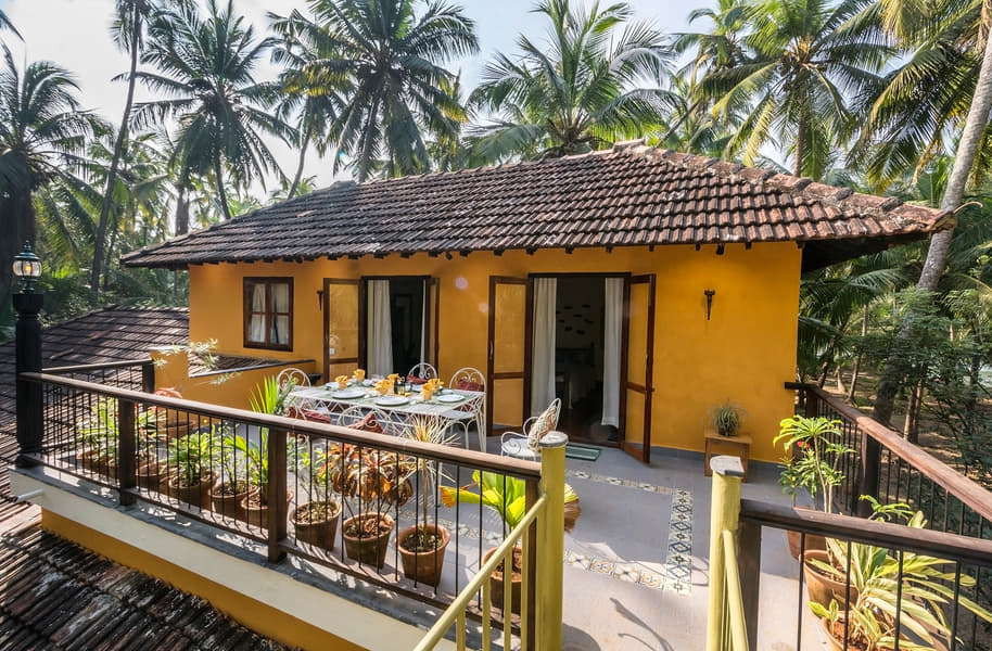 A Riverfront Villa Amidst Coconut Groves In Udupi Image
