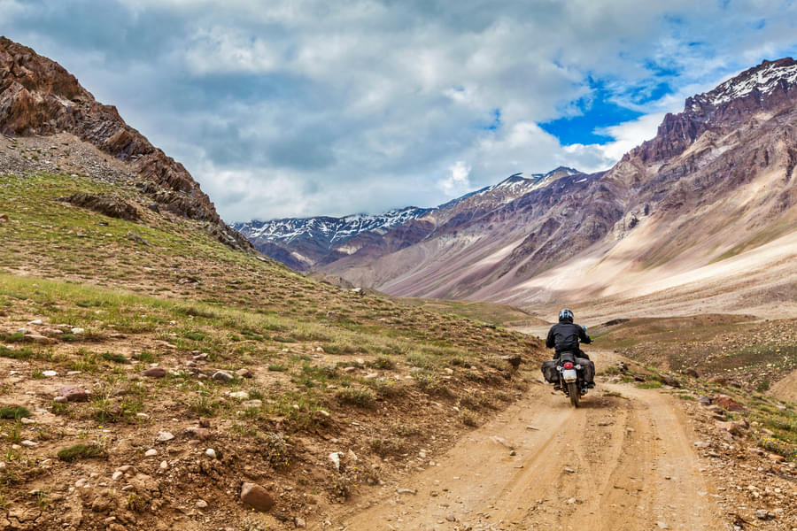 A Bike Adventure | FREE Camping in Chandra Tal Image