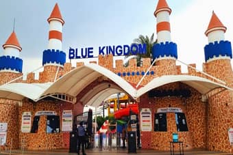 Explore adventure and water rides at Blue Kingdom Water Park