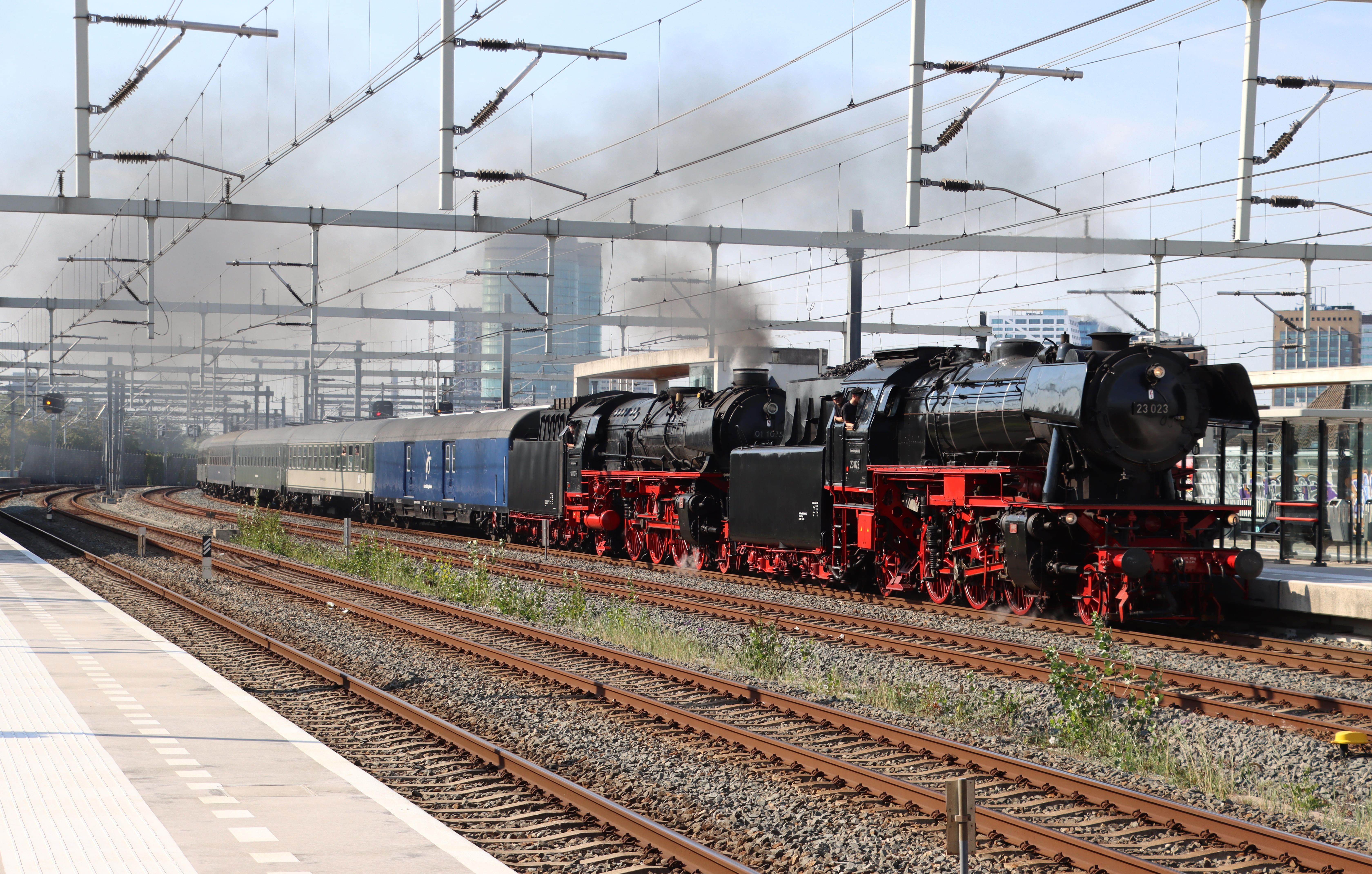 Take a Ride on the Replica Steam Train