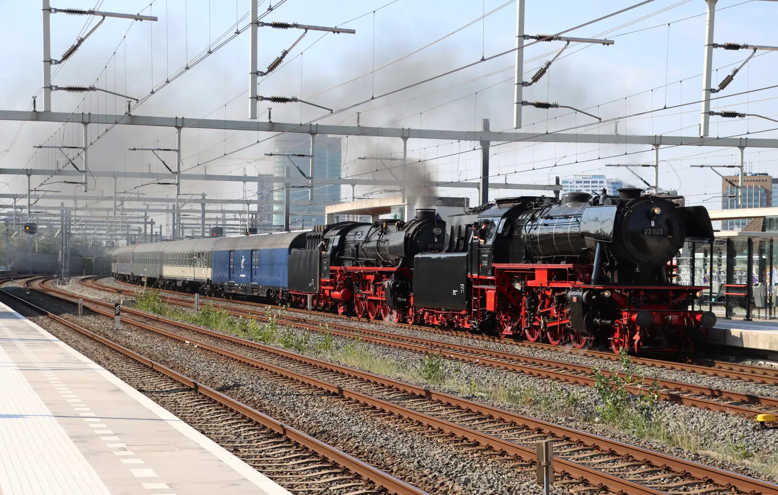 Take a Ride on the Replica Steam Train