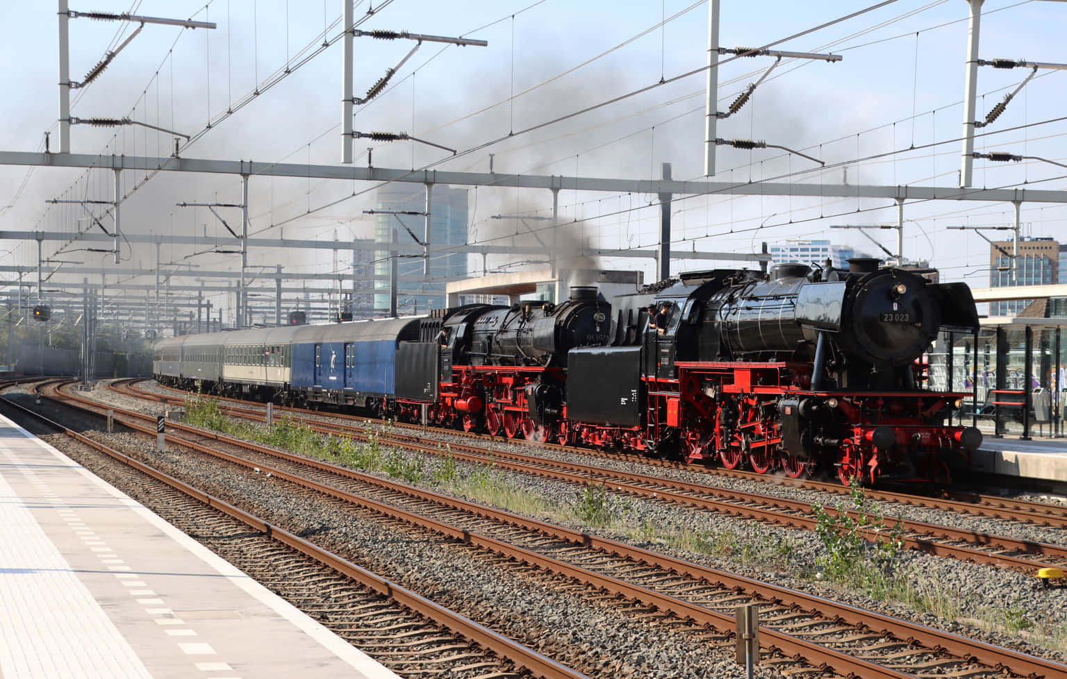Take a Ride on the Replica Steam Train
