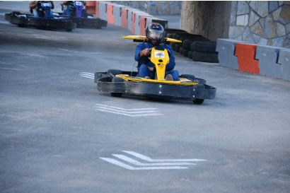 Zoom into Go Karting