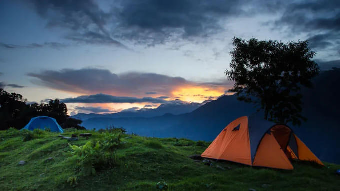 camping in manali