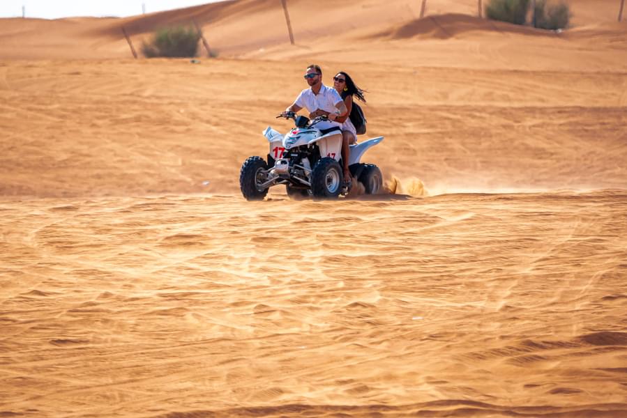 atv riding dubai desert