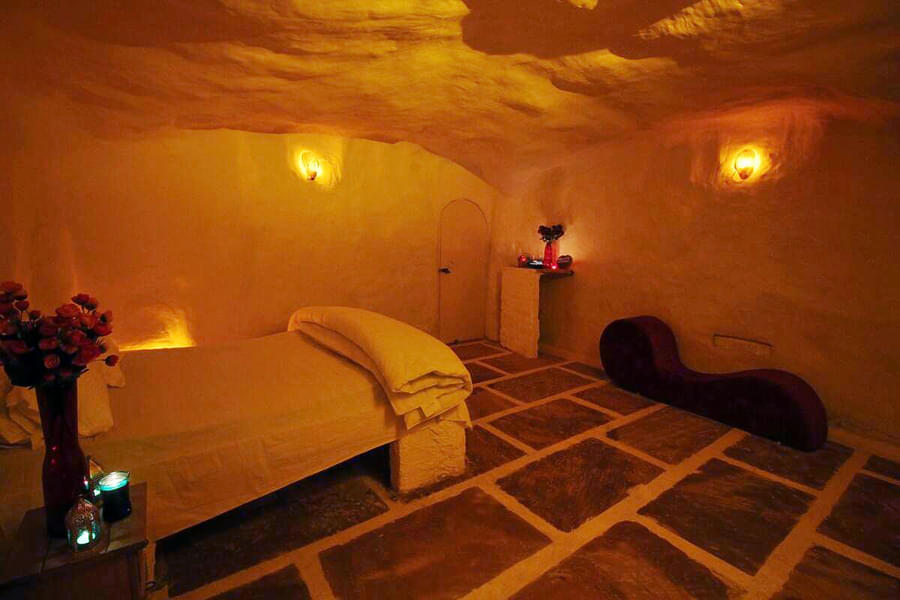 Luxury Cave Themed Stay in Delhi Image