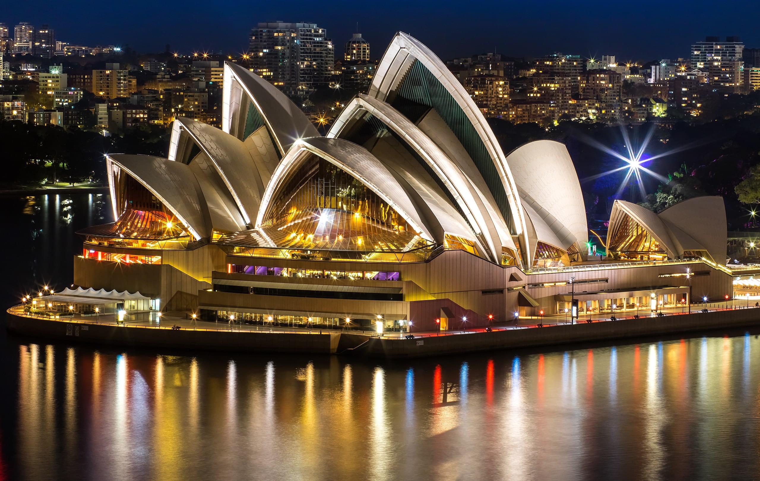 Facade of the Sydney Opera House