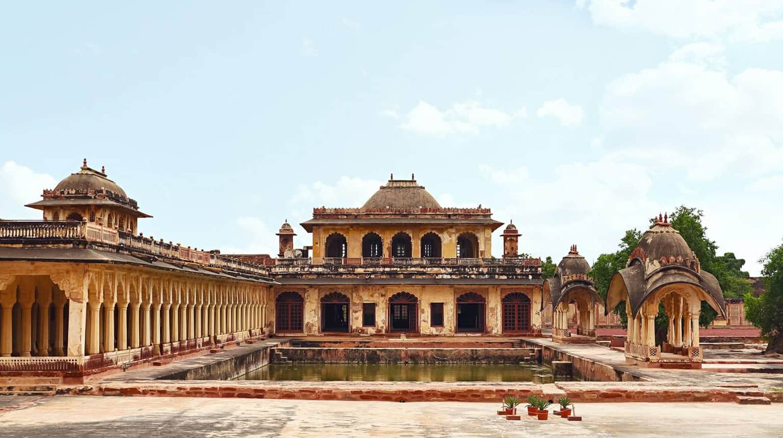 Wander through Abha Mahal’s Water Wonders