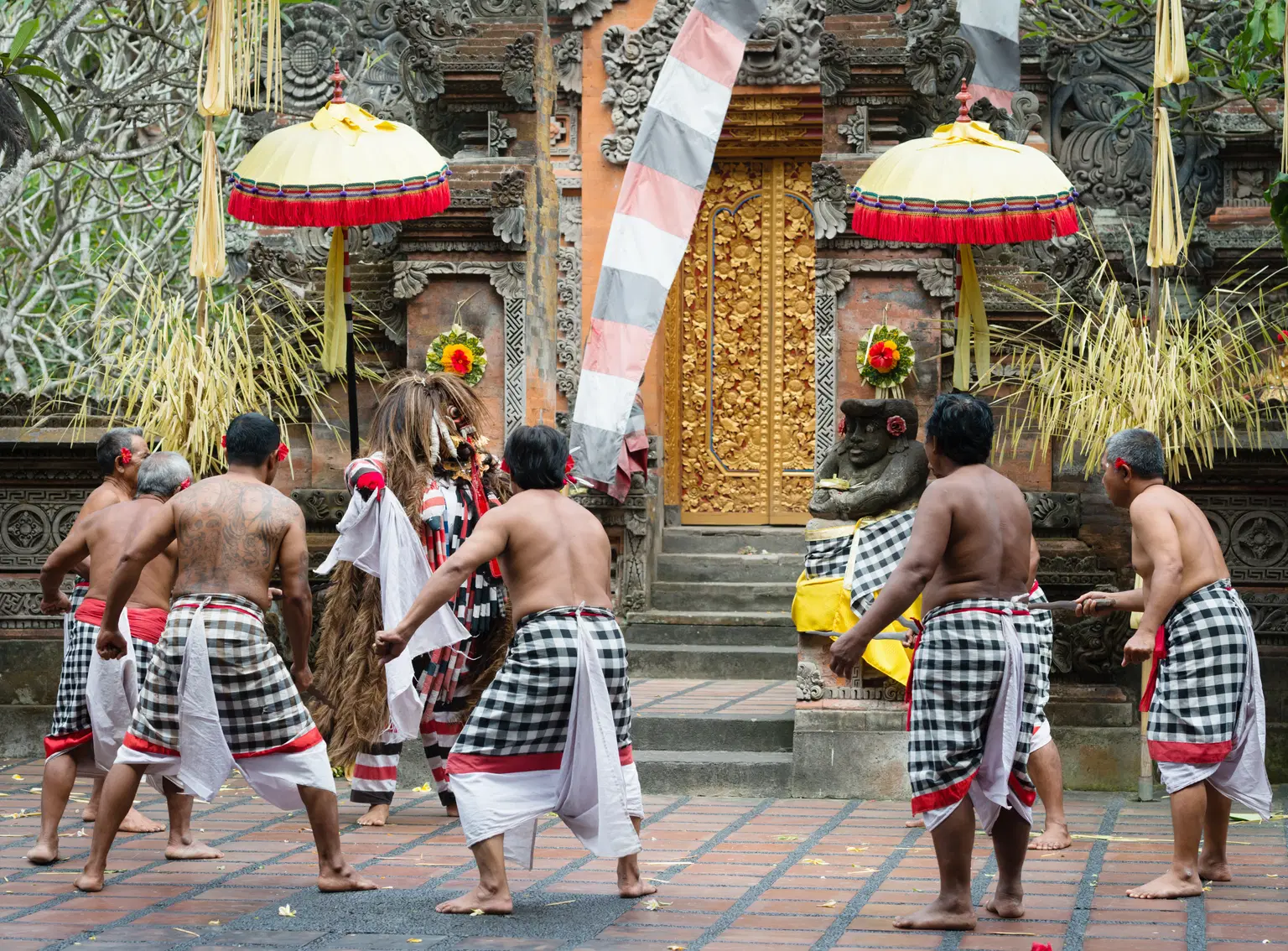 Witness the Barong and Kris dance