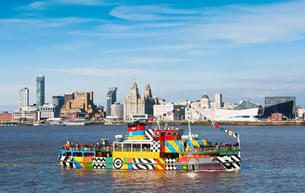 Have a great time on this cruise on the Mersey River